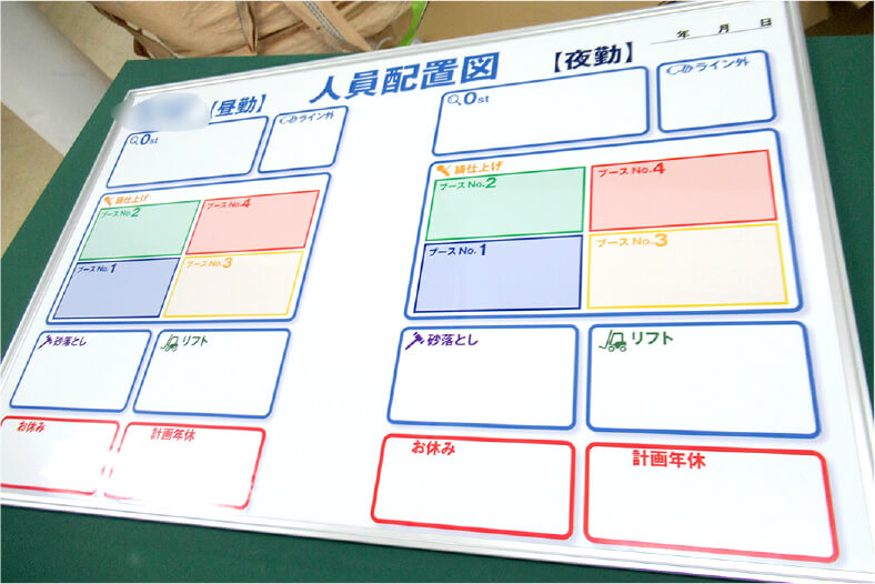 学校・病院向け 特注ホワイトボード